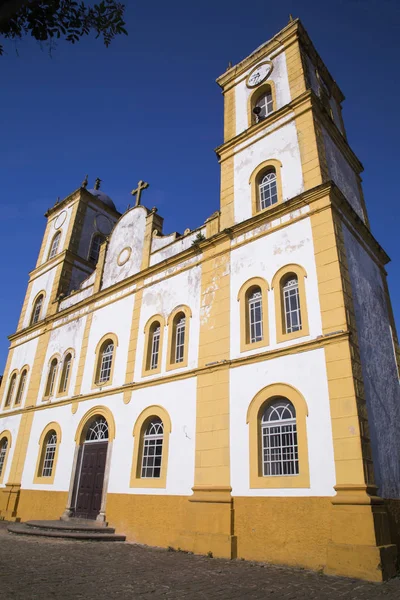 Die Kirche Nossa senhora da Graca in Sao francisco do sul. Weihnachtsmann — Stockfoto