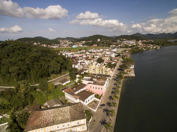 Sao francisco sul stad. Santa Catarina. Juli 2017 — Stockfoto