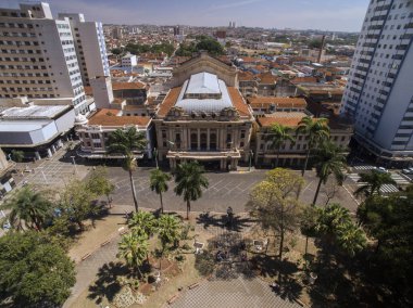 Havadan görünümü Ribeirao Preto şehir Sao Paulo, Brezilya