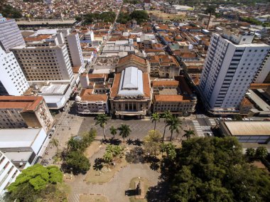Havadan görünümü Ribeirao Preto şehir Sao Paulo, Brezilya