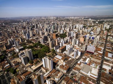Havadan görünümü Ribeirao Preto şehir Sao Paulo, Brezilya