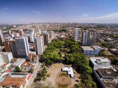 Havadan görünümü Ribeirao Preto şehir Sao Paulo, Brezilya
