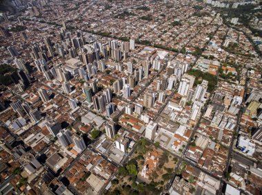 Havadan görünümü Ribeirao Preto şehir Sao Paulo, Brezilya