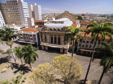 Havadan görünümü Ribeirao Preto şehir Sao Paulo, Brezilya