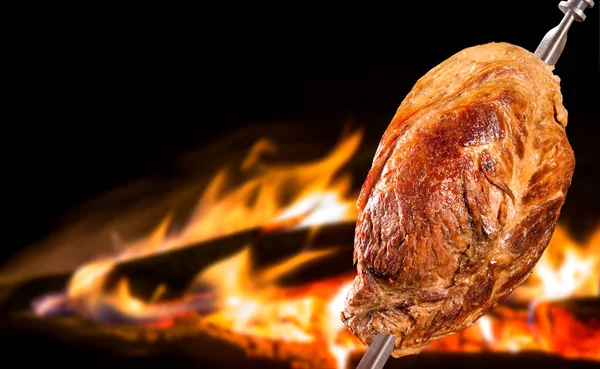 Cupim, tradicional churrasco brasileiro . — Fotografia de Stock