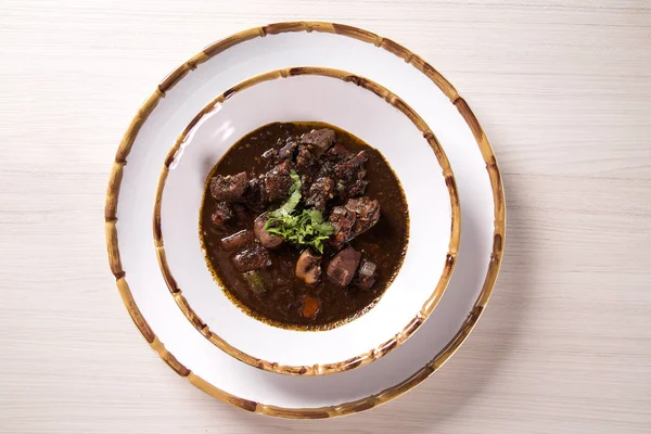 Sarapatel - Goian mutfağı. Domuz pişmiş