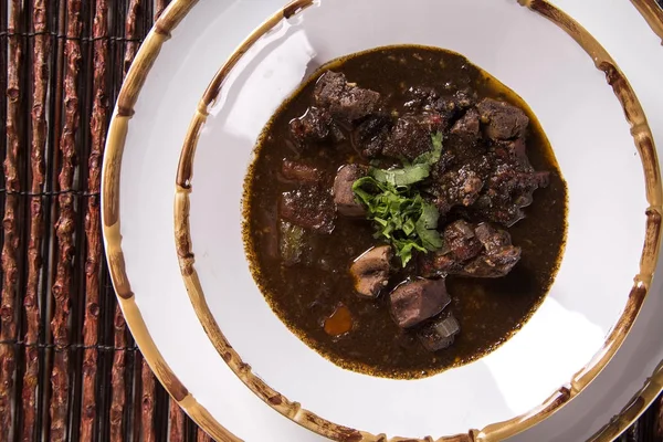 Sarapatel - Goian mutfağı. Domuz pişmiş