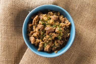 Buğday risotto etli