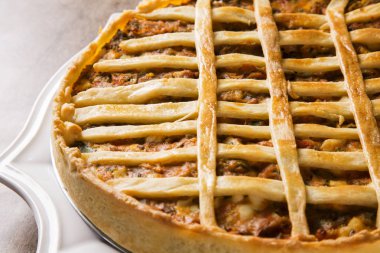 Sebzeli tavuklu böreği