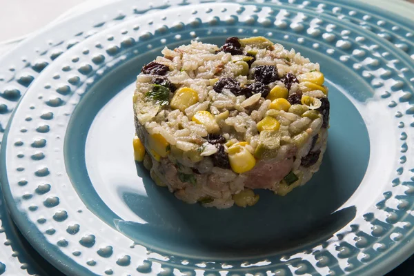 zengin fahişenin pirinç. Sebzeli pilav.