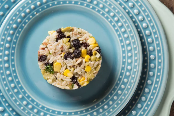 zengin fahişenin pirinç. Sebzeli pilav.