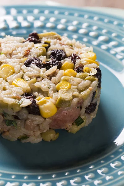 zengin fahişenin pirinç. Sebzeli pilav.