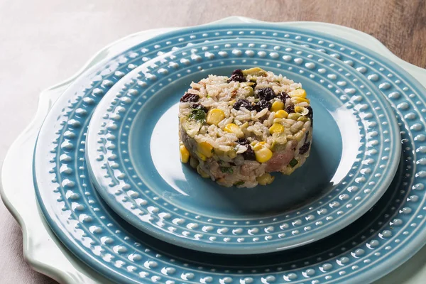 zengin fahişenin pirinç. Sebzeli pilav.