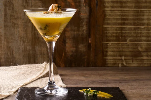 Kabak karides çorbası