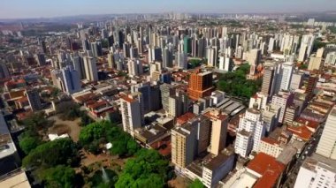 Havadan görünümü Ribeirao Preto şehir Sao Paulo, Brezilya 