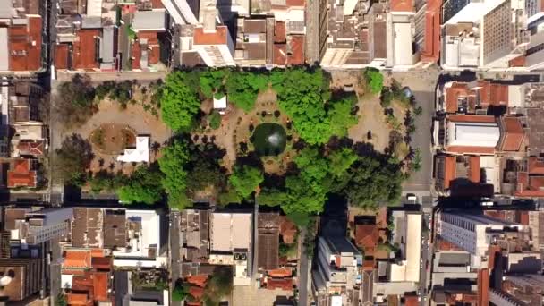 サンパウロ ブラジルの空中ビュー リベイラン プレト市 — ストック動画