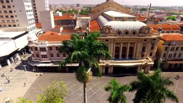 Havadan Görünümü Ribeirao Preto Şehir Sao Paulo Brezilya — Stok video