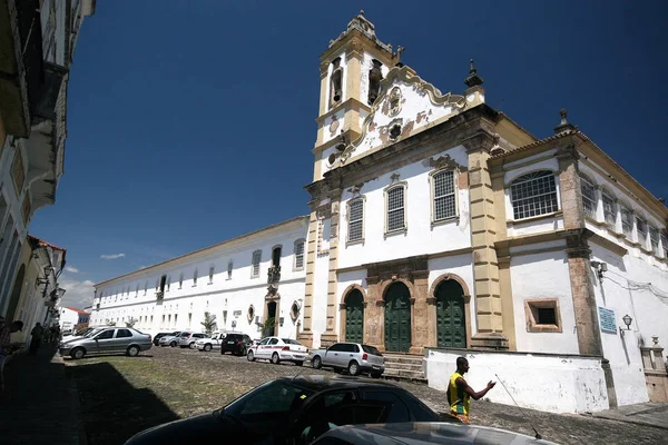 Salvador, Brazil - January, 2017: Igreja Nosso Senhor do Bonfim church, Salvador (Salvador de Bahia), Bahia, Brazil, South America — Stok fotoğraf