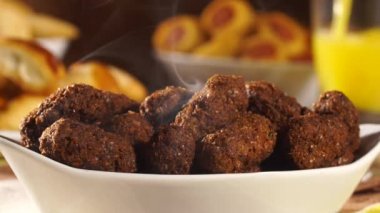 sıcak fırında kibe dumanlı