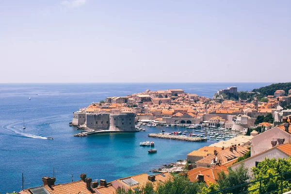 Dubrovnik cidade velha bela vista — Fotografia de Stock