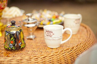 açık havada içme çay