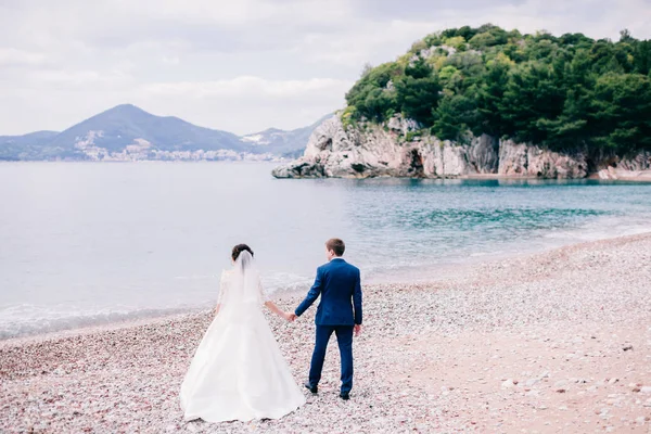 Destino boda pareja viaje — Foto de Stock