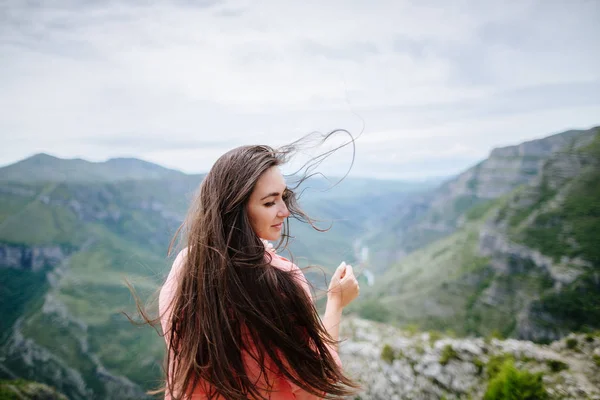 Hair Blowing In Wind — Stock Photo, Image