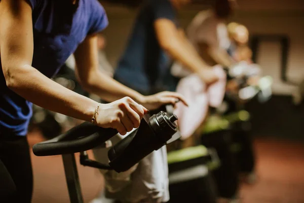 Cycling class — Stock Photo, Image