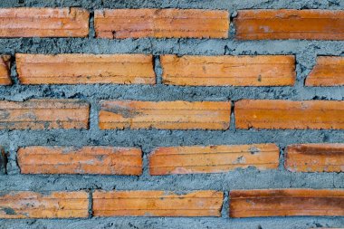 Eski kırmızı tuğla duvar arkaplanı