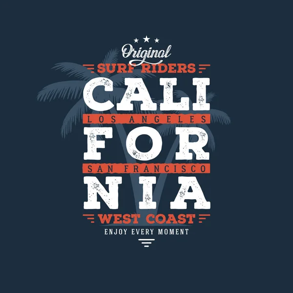 Kalifornische Surfer — Stockvektor