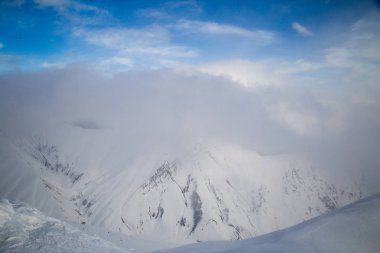 Kafkas Dağları, Georgia, Kayak Gudauri.