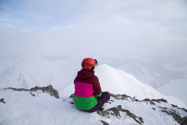 Kafkas Dağları, Georgia, Kayak Gudauri.