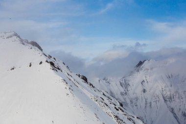 Kafkas Dağları, Georgia, Kayak Gudauri.