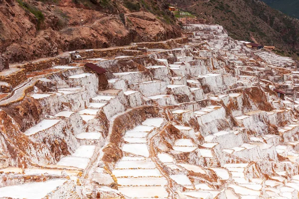 Terraces with Salt Ponds in Maras, Peru, Latin America