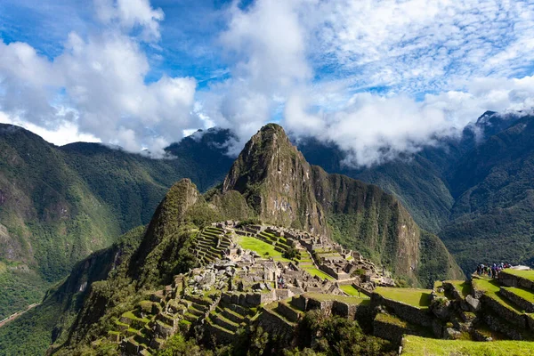 View of the Inca city Machu Picchu. 2019-11-28 Peru. — Stock Photo, Image