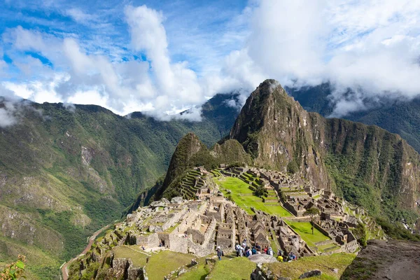 Starożytne miasto Machu Picchu. 2019-11-28 Peru, Cusco. — Zdjęcie stockowe