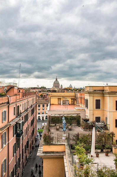 Paisagem da cidade velha em Roma — Fotografia de Stock