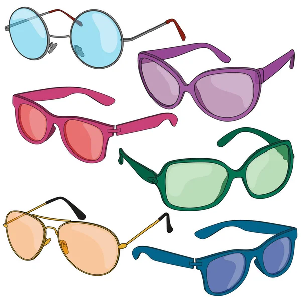 Gafas de sol de verano — Vector de stock