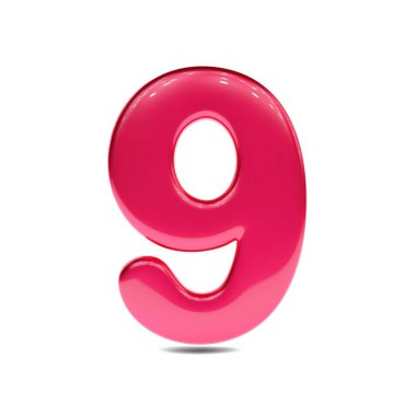 Metalik kırmızı boya sembol 9