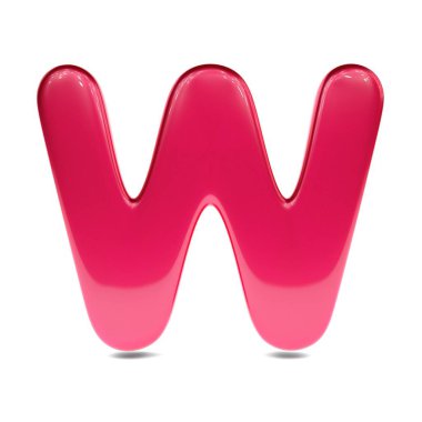 Metalik kırmızı boya sembolü w