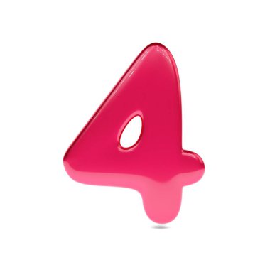 Metalik kırmızı boya sembol 4