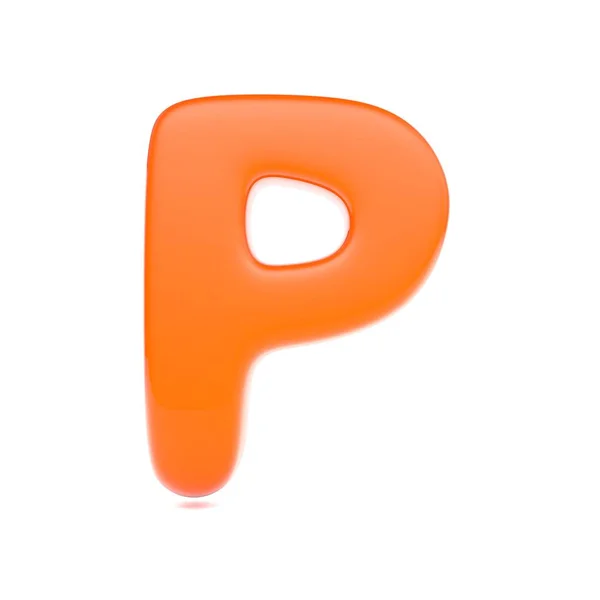 橙汁符号 p — 图库照片