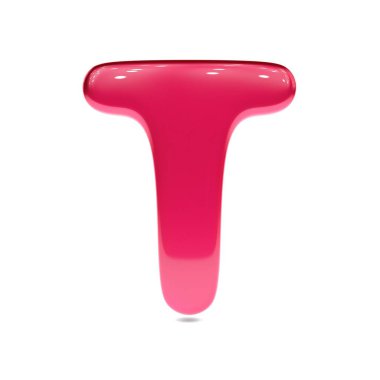 Metalik kırmızı boya sembolü t