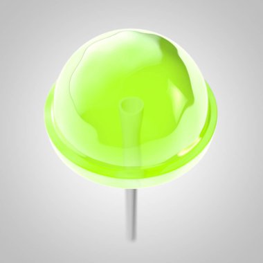 ışık yeşil lolipop şeker