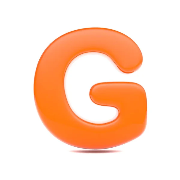 Símbolo de sumo de laranja g — Fotografia de Stock