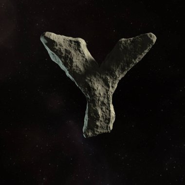 karanlık asteroit sembolü Y