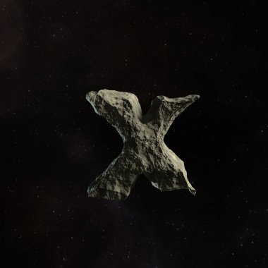 karanlık asteroit sembolü X