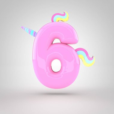 pembe tek boynuzlu at sembol 6