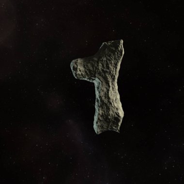 karanlık asteroit sayı 1