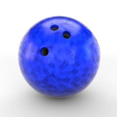 Mavi bowling topu